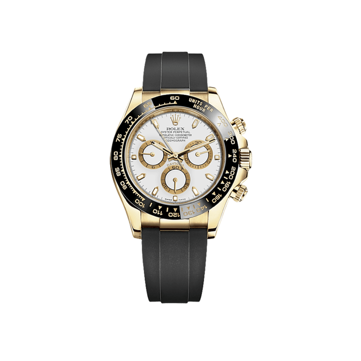 Rolex Daytona 116518LN Yellow Gold White Dial - View 2