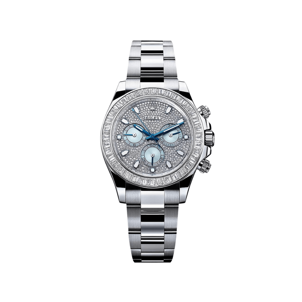 Rolex Daytona 116576TBR Platinum Pave Diamond Dial - View 6