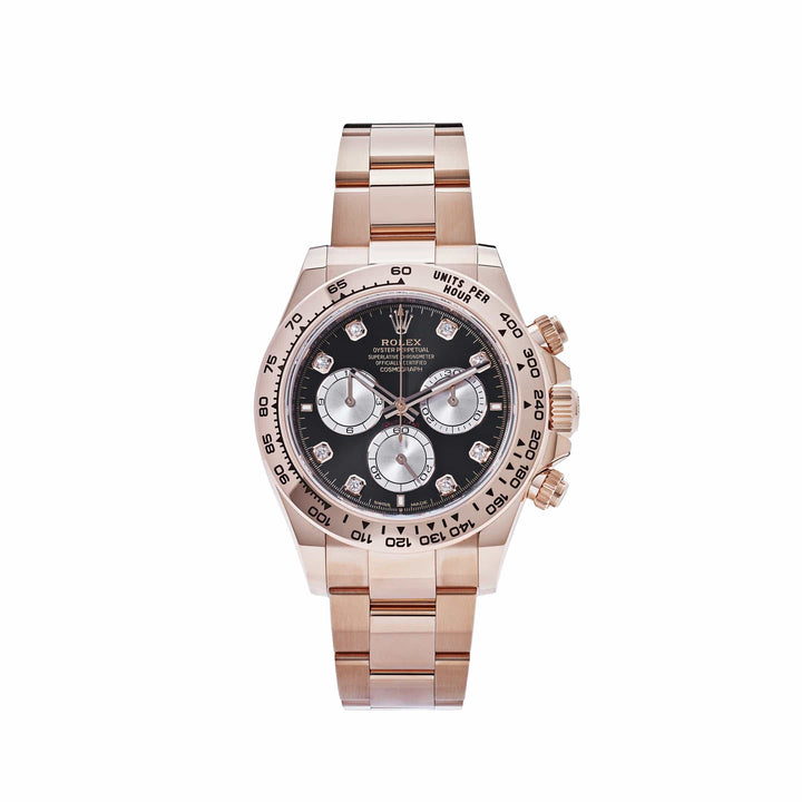 Rolex Daytona 126505 Rose Gold Black Diamond Dial (2023) - View 13