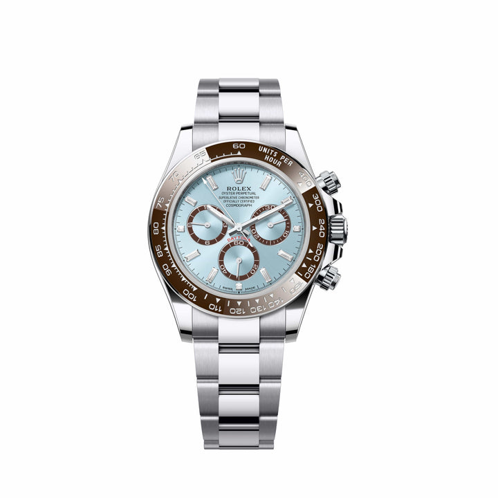 Rolex Daytona 126506 Platinum Ice Blue Baguette Dial (2024) - View 13
