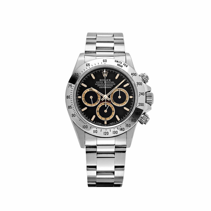 Rolex Daytona 16520 Stainless Steel Black Patrizzi Dial T Serial Zenith (1997) - View 13