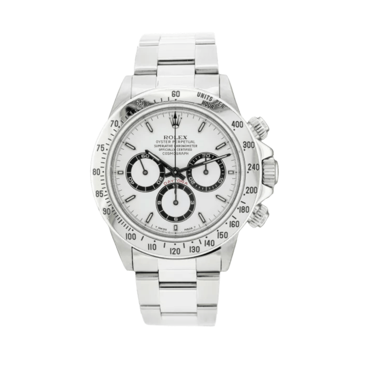 Rolex Daytona 16520 Zenith Movement Stainless Steel White Dial - View 13