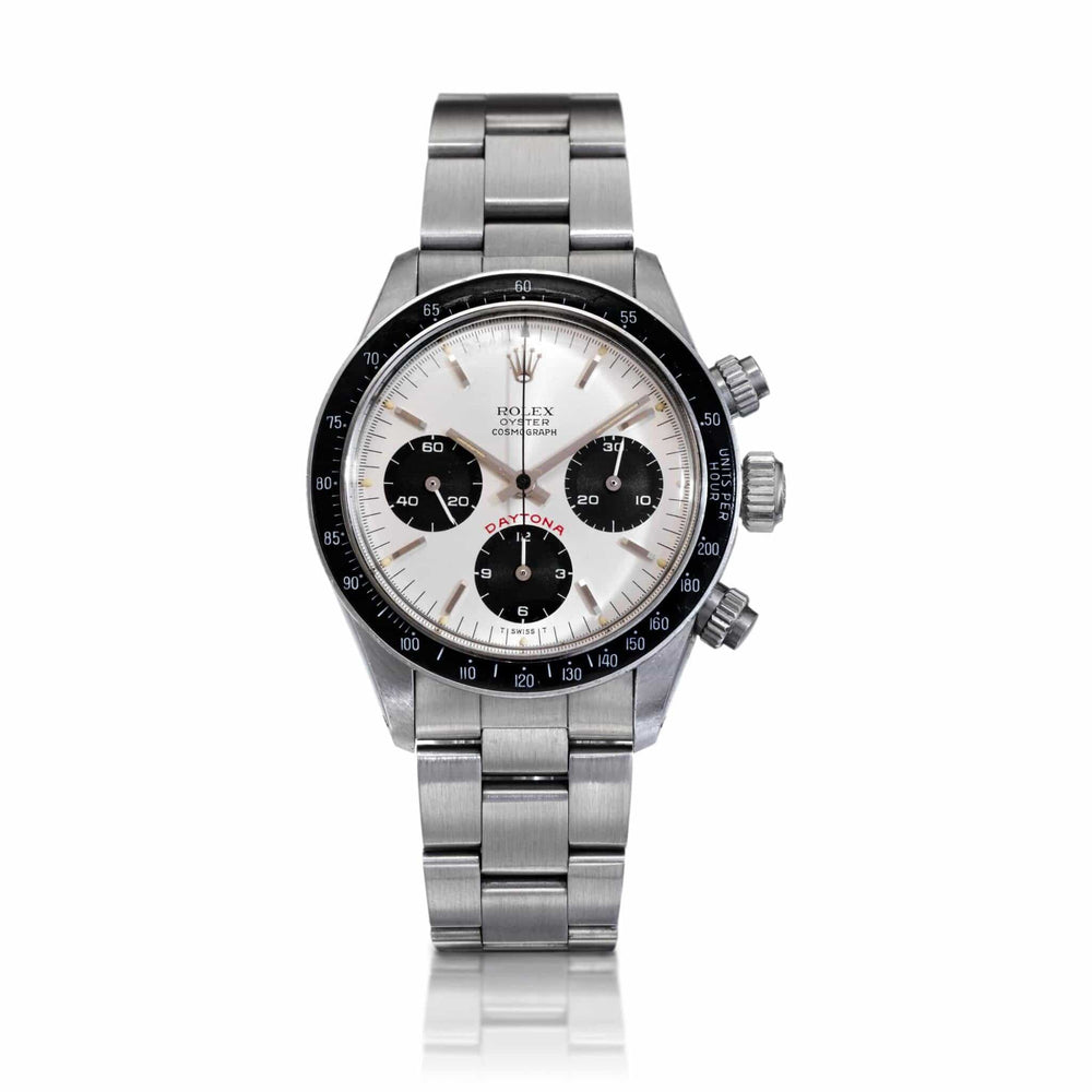 Rolex Daytona 6263 'Big Red' Steel Silver Dial - View 2