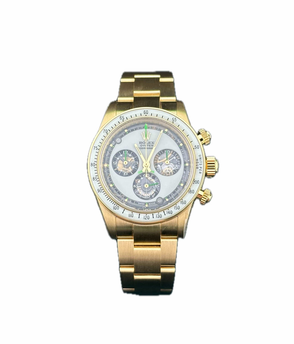 Rolex Daytona Artisans de Genève Yellow Gold Full Lume Dial and Bezel - View 8