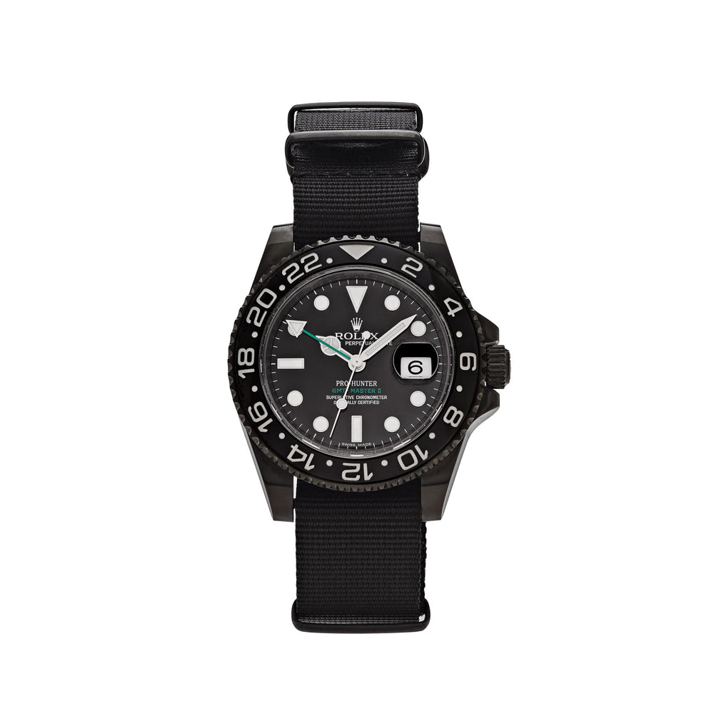 Rolex GMT-Master II 116710LN Pro Hunter """"Stealth"""" Black-PVD Steel - View 8