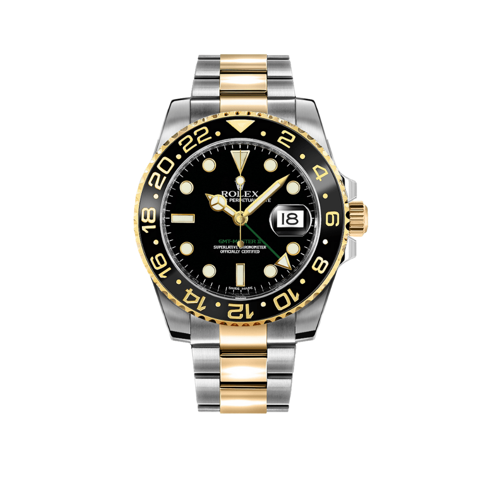 Rolex GMT-Master II 116713LN Stainless Steel Yellow Gold - View 2