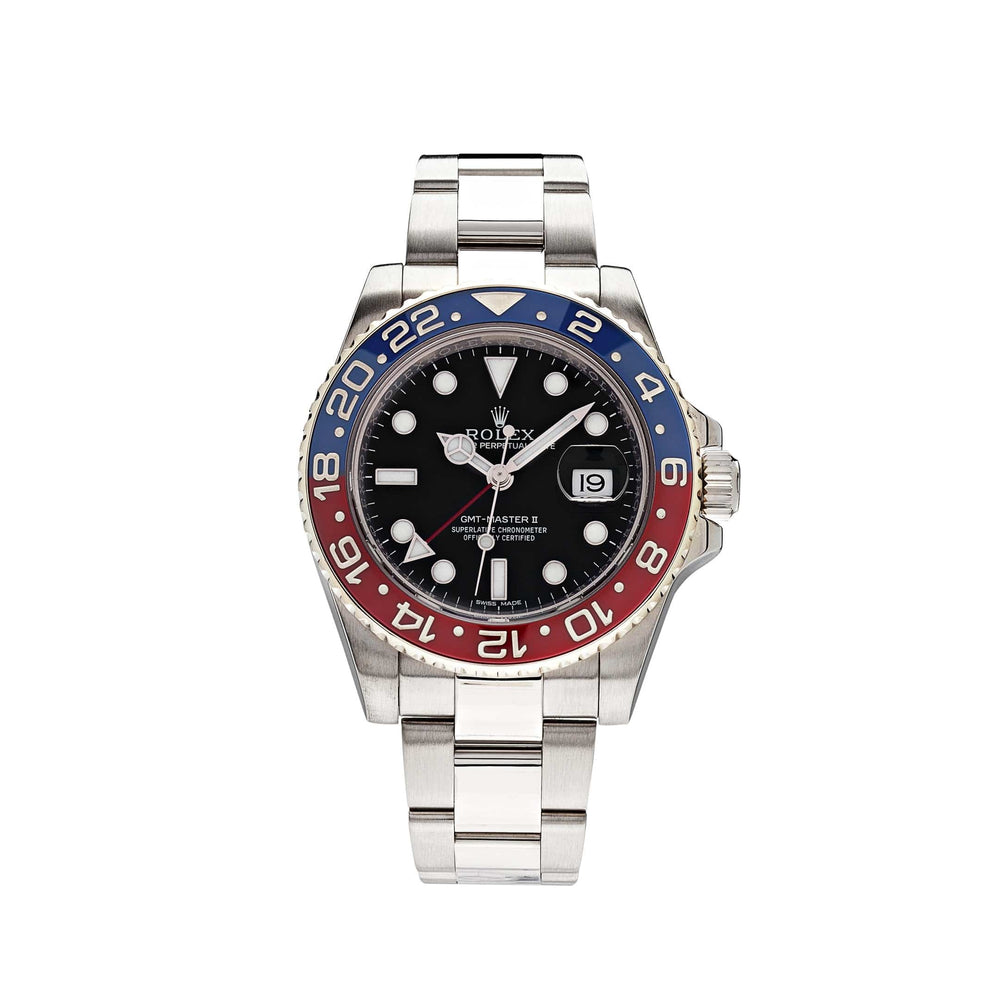 Rolex GMT-Master II 116719BLRO 'Pepsi' White Gold Black Dial (2017) - View 8