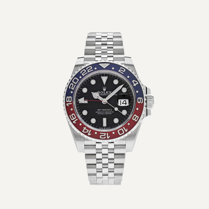Rolex GMT-Master II 126710BLRO 'Pepsi' Stainless Steel Black Dial Jubilee - View 12
