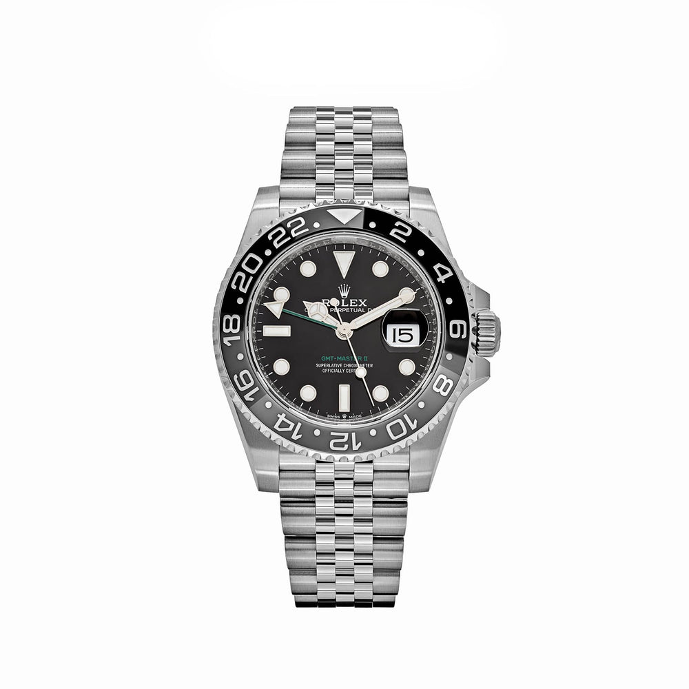 Rolex GMT-Master II 126710GRNR 'Bruce Wayne' Stainless Steel Black Dial Jubilee (2024) - View 13