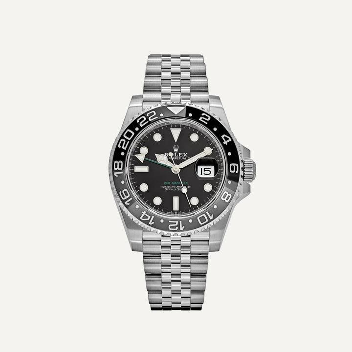 Rolex GMT-Master II 126710GRNR 'Bruce Wayne' Stainless Steel Black Dial Jubilee (2024) - View 13