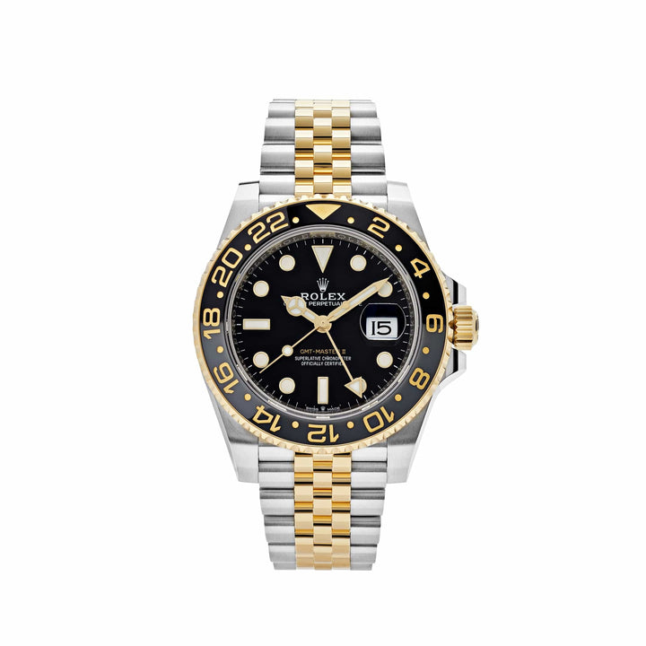 Rolex GMT-Master II 126713GRNR Stainless Steel Yellow Gold Black Dial Jubilee (2024) - View 13