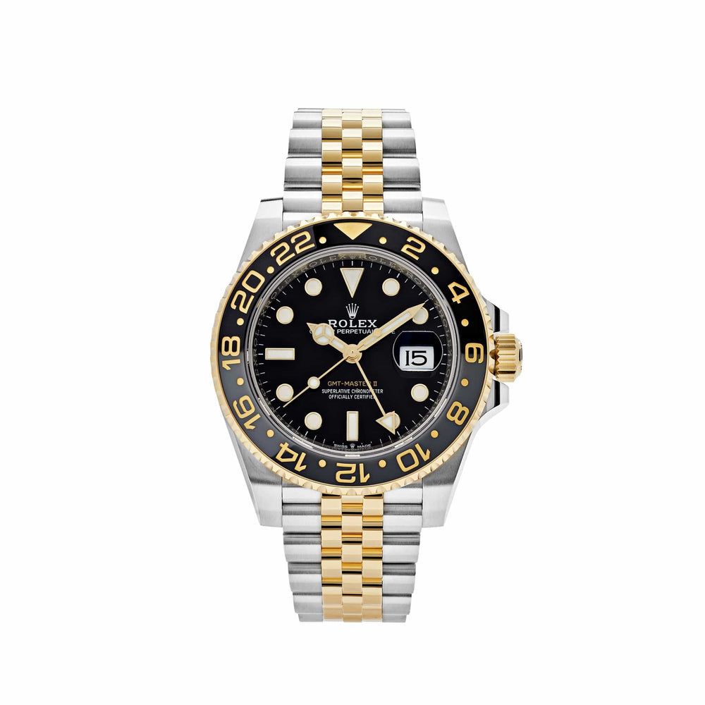 Rolex GMT-Master II 126713GRNR Stainless Steel Yellow Gold Black Dial Jubilee (2024) - View 13