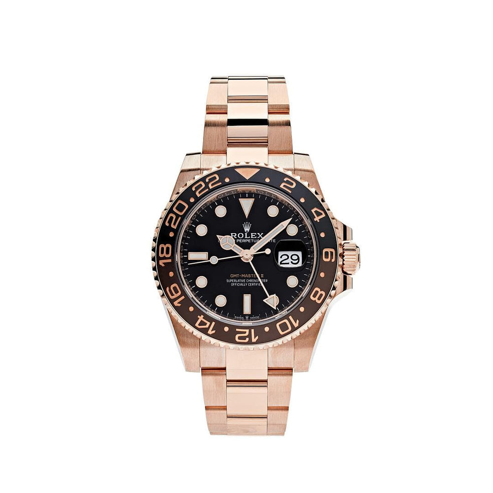 Rolex GMT-Master II 126715CHNR 'Root Beer' Rose Gold Black Dial (2020) - View 13