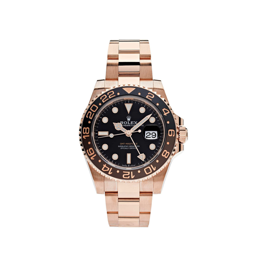 Rolex GMT-Master II 126715CHNR 'Root Beer' Rose Gold Black Dial (2024) - View 12