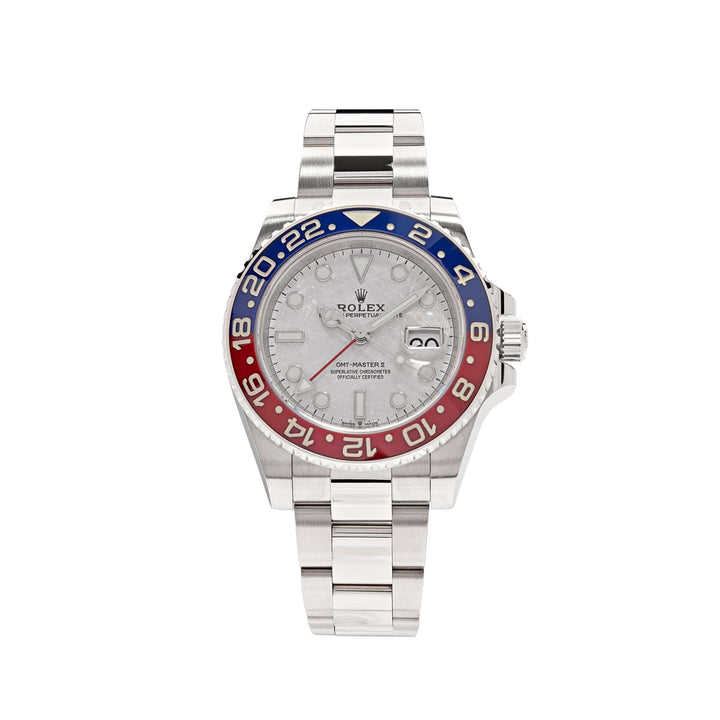 Rolex GMT-Master II 126719BLRO 'Pepsi' White Gold Meteorite Dial (2021) - View 8