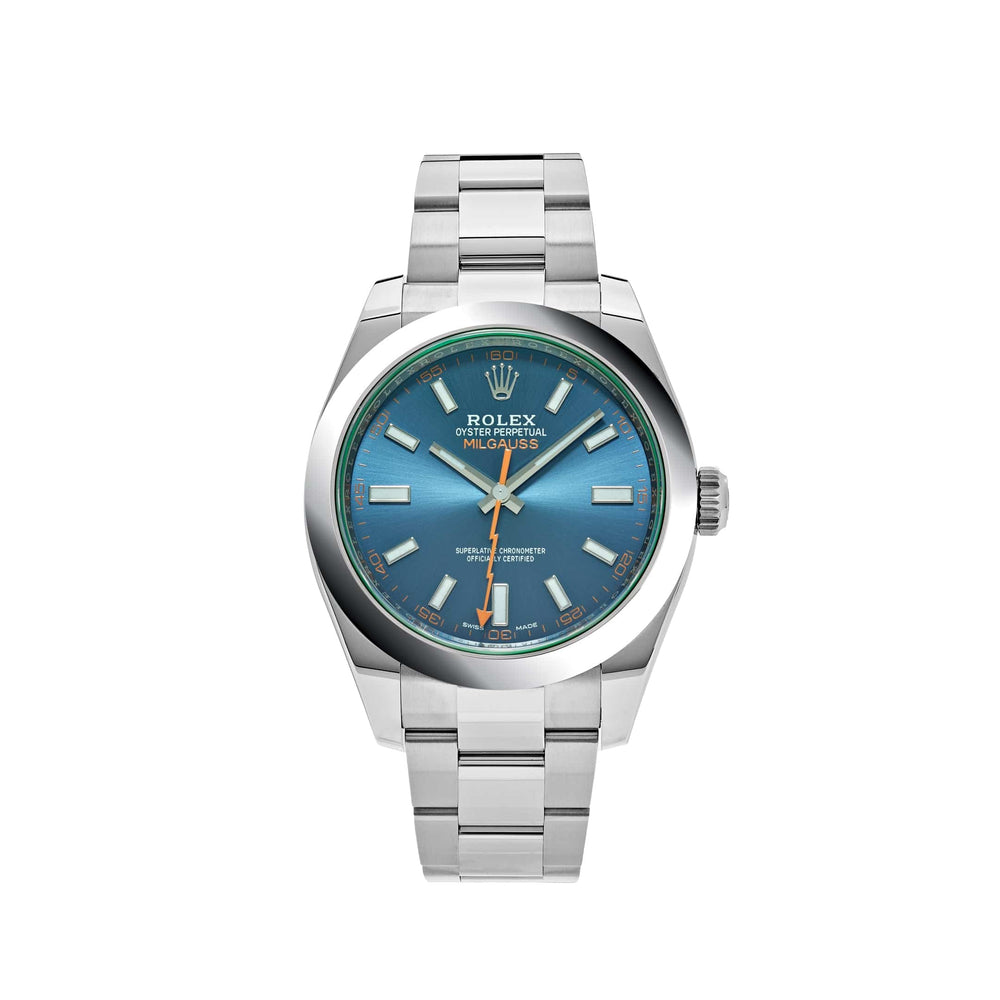Rolex Milgauss 116400GV Stainless Steel Blue Dial (2023) - View 12