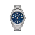 Rolex Oyster Perpetual 124300 Stainless Steel Bright Blue Dial - View 4