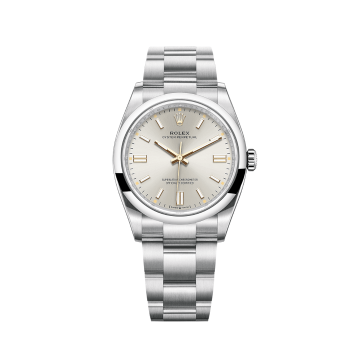 Rolex Oyster Perpetual 126000 Stainless Steel Silver Dial - View 2