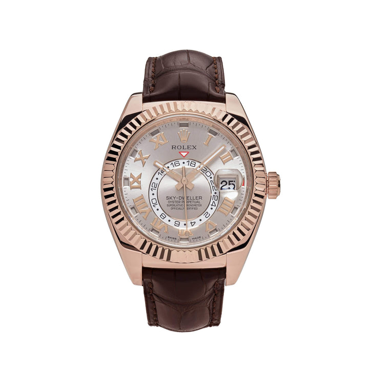 Rolex Sky-Dweller 326135 Rose Gold Sundust Dial (2016) - View 4