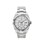 Rolex Sky-Dweller 326934 Stainless Steel White Dial Oyster - View 8