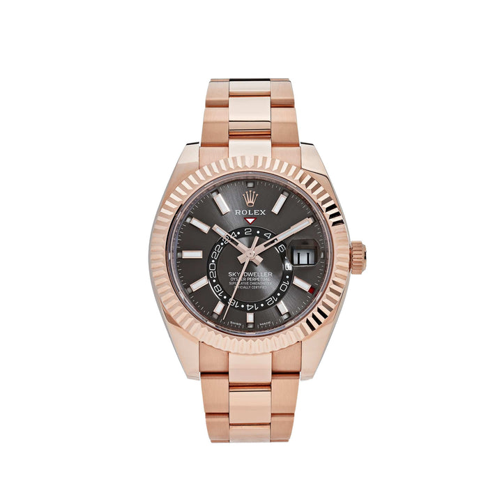 Rolex Sky-Dweller 326935 Rose Gold Rhodium Slate Grey Dial (2022) - View 6
