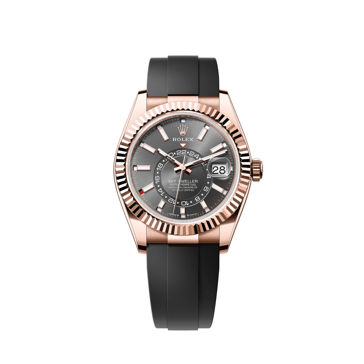 Rolex Sky-Dweller 336235 Rose Gold Chocolate Dial (2024) - View 2