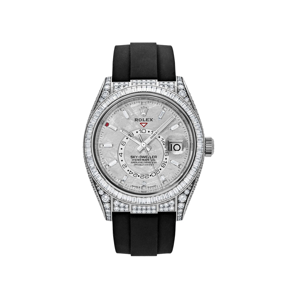 Rolex Sky-Dweller 336259TBR White Gold Meteorite Dial Diamond Bezel and Case - View 13