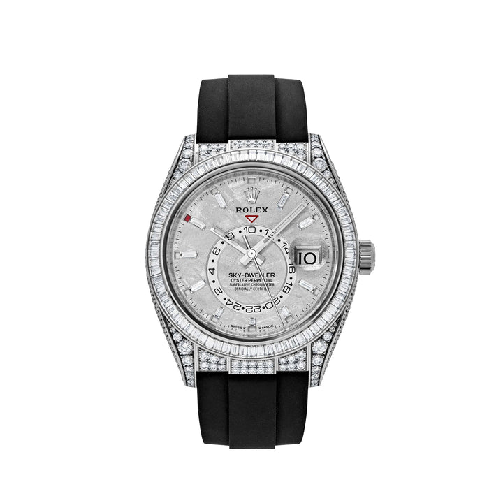 Rolex Sky-Dweller 336259TBR White Gold Meteorite Dial Diamond Bezel and Case - View 13