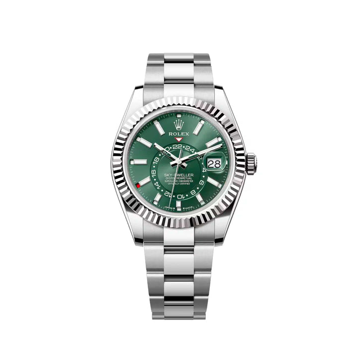 Rolex Sky-Dweller 336934 Stainless Steel Green Dial (2024) - View 6