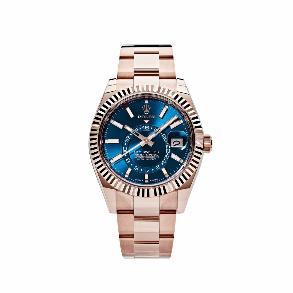 Rolex Sky-Dweller 336935 Rose Gold Blue Dial - View 13