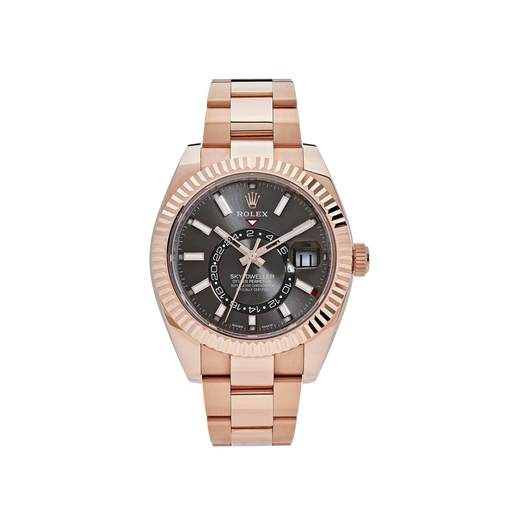 Rolex Sky-Dweller 336935 Rose Gold Rhodium Slate Grey Dial (2024) - View 6