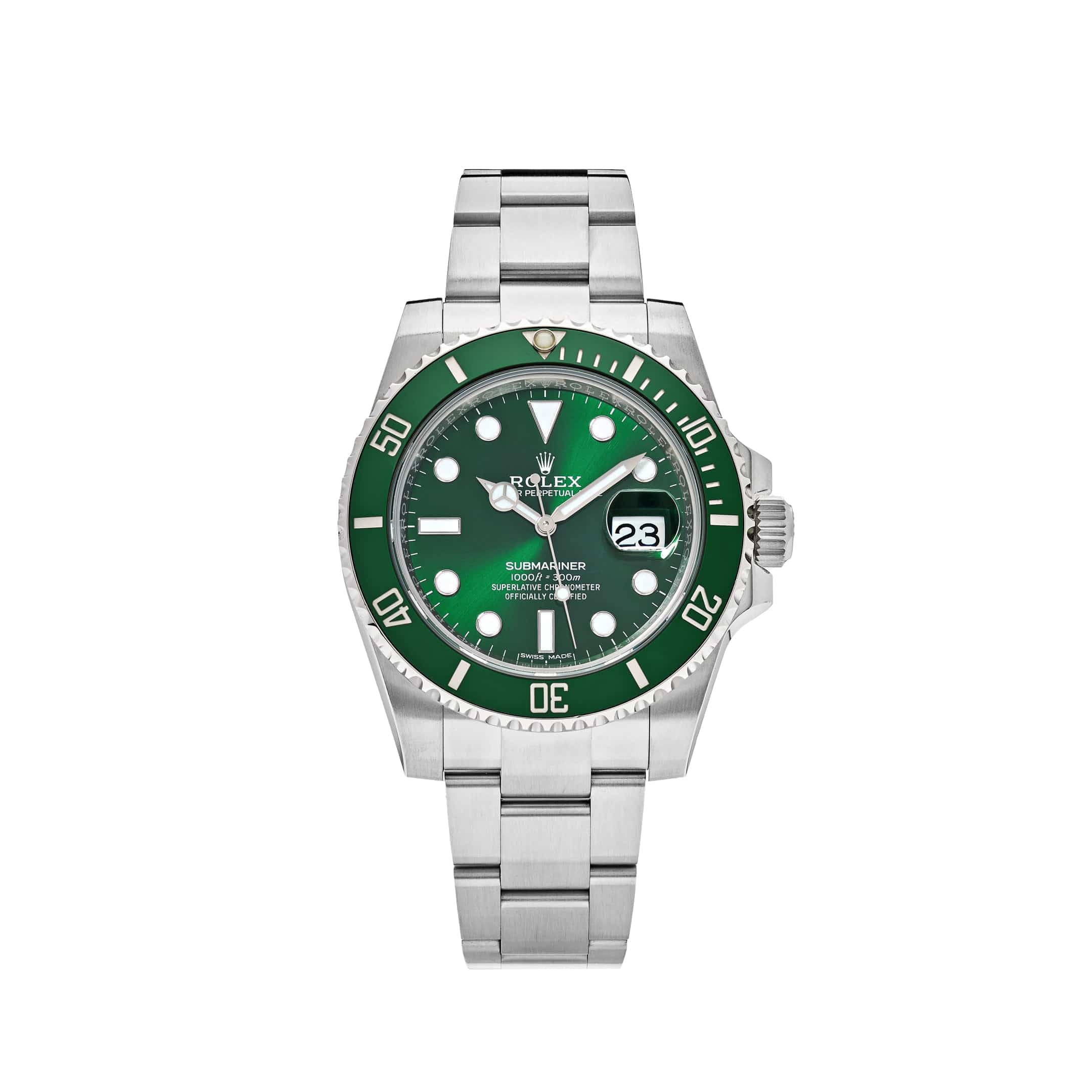 Rolex Submariner Date 116610LV 'Hulk' Stainless Steel Green Dial - View 13