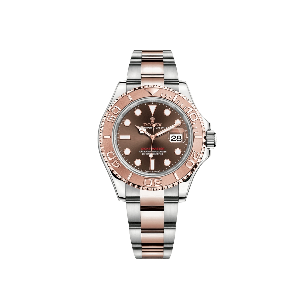 Rolex Yacht-Master 116621 Stainless Steel Rose Gold Brown Dial - View 2
