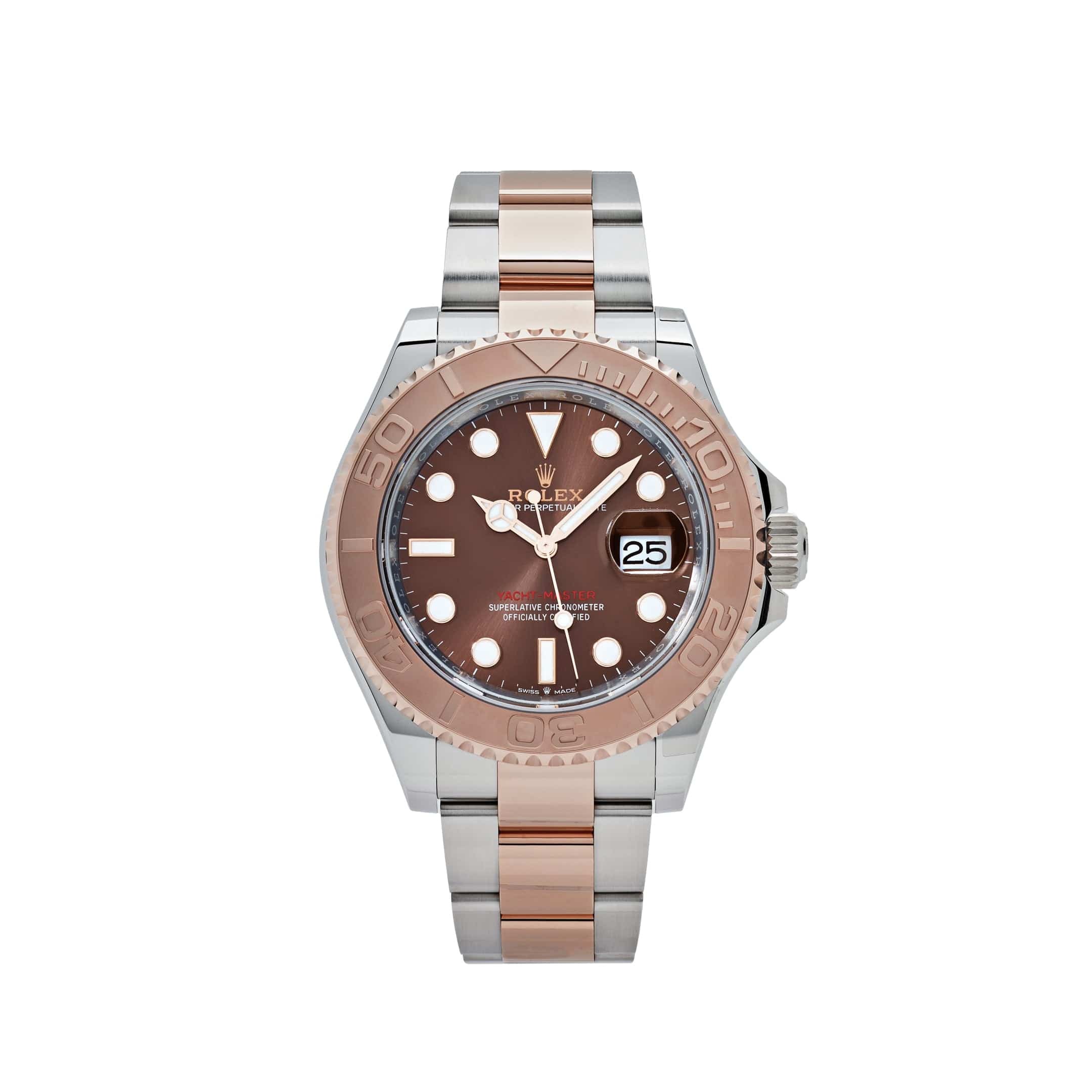Rolex Yacht-Master 126621 Stainless Steel Rose Gold Brown Dial - View 13