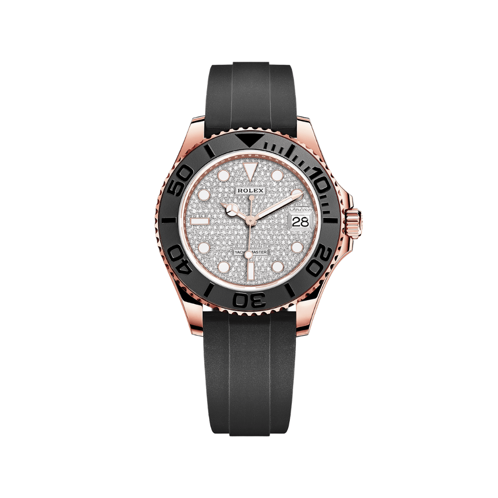 Rolex Yacht-Master 268655 Rose Gold Pave Diamond Dial - View 2