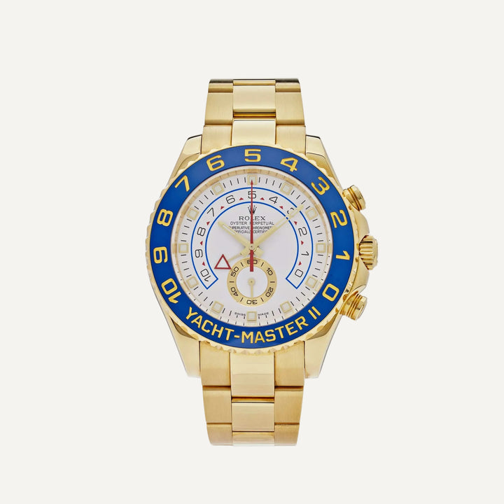 Rolex Yacht-Master II 116688 Yellow Gold White Dial (2009) - View 8