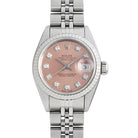 Rolex Datejust 79174 Stainless Steel Pink Diamond Dial Jubilee