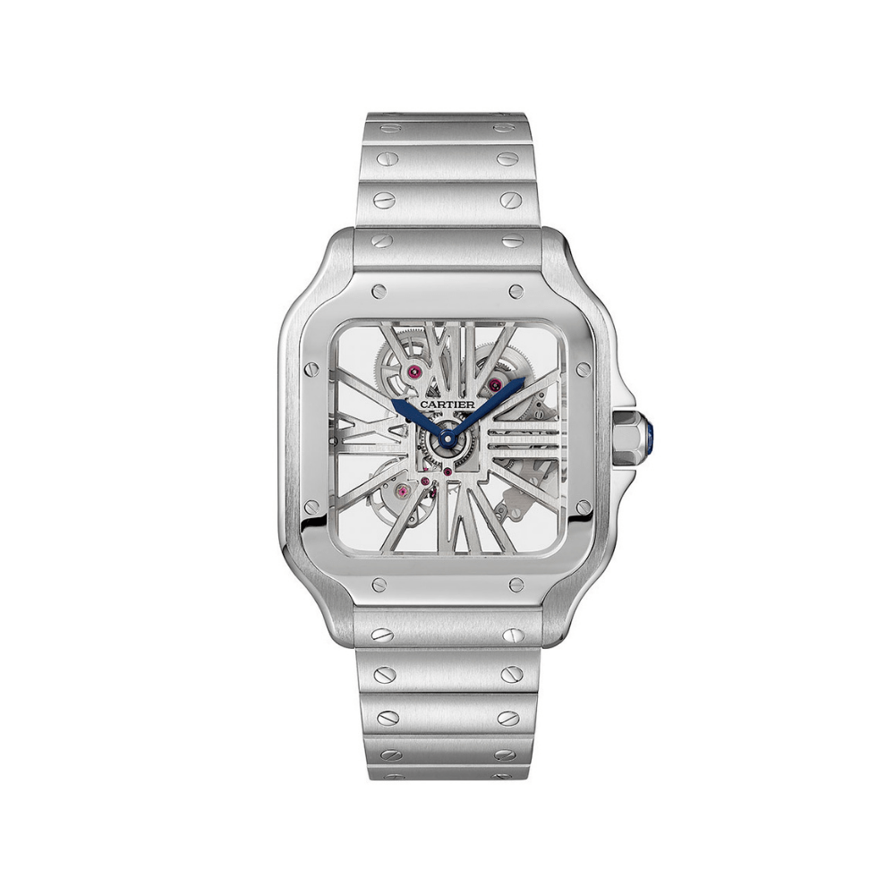 Santos de Cartier Skeleton WHSA0015 Stainless Steel - View 8