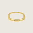 Tiffany & Co. Lock Bangle in Yellow Gold with Diamond Accents 70185407 - View 3