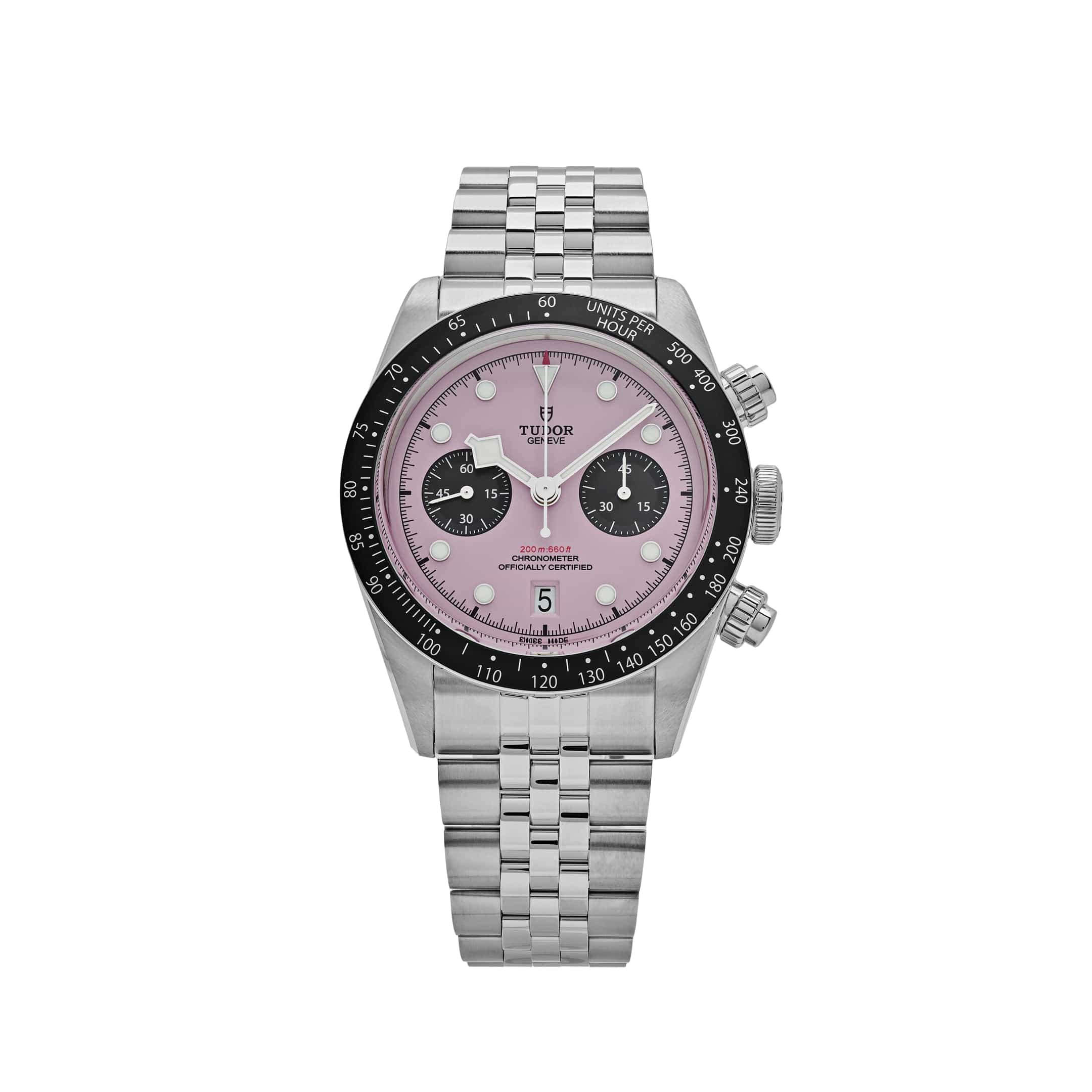 Tudor Black Bay Chrono 79360N-0019 Stainless Steel Pink Dial (2024) - View 12