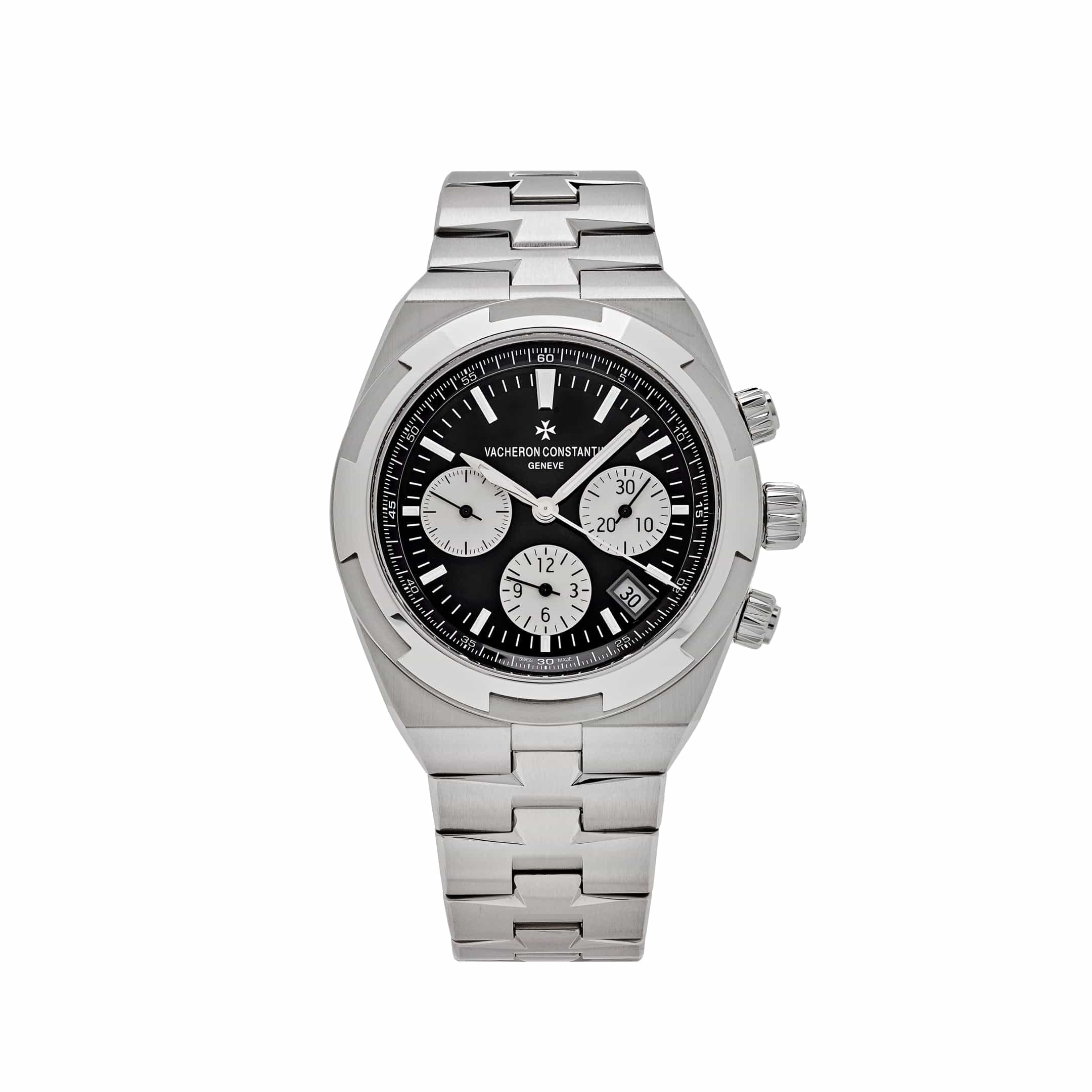 Vacheron Constantin Overseas Chronograph 5500V/110A-B481 Stainless Steel Black Dial - View 13